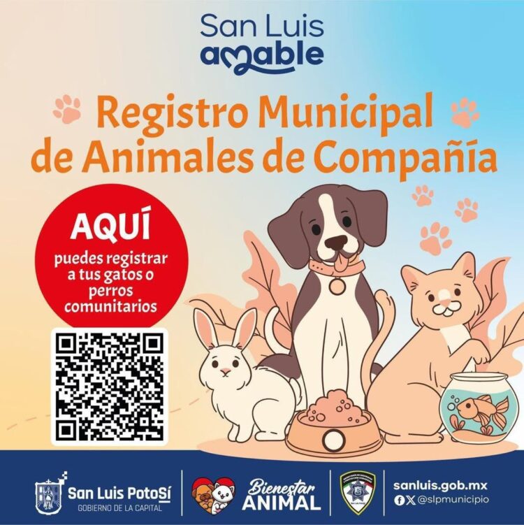 SE MANTIENE ABIERTO EL REGISTRO MUNICIPAL DE ANIMALES DE COMPAÑÍA.