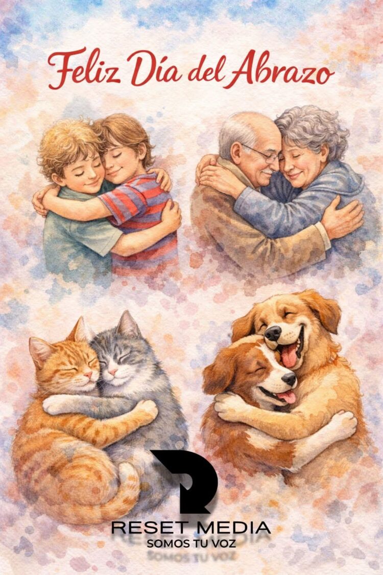 HOY SE CELEBRA EL DÍA DEL ABRAZO.