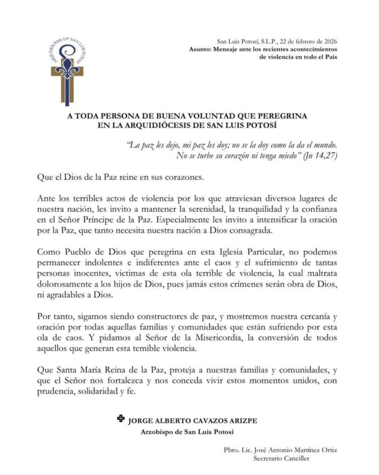 ESTADO DE JALISCO EN CÓDIGO ROJO