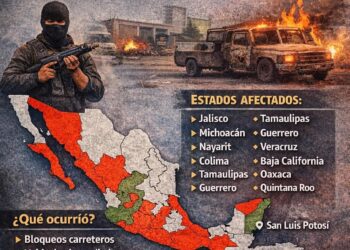 ESTADO DE JALISCO EN CÓDIGO ROJO