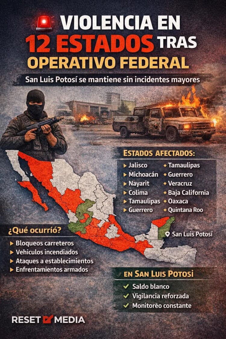 ESTADO DE JALISCO EN CÓDIGO ROJO