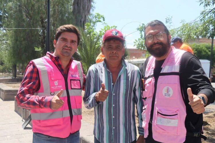 RESCATE Y LIMPIEZA RENUEVAN EL JARDÍN DE SANTIAGO.