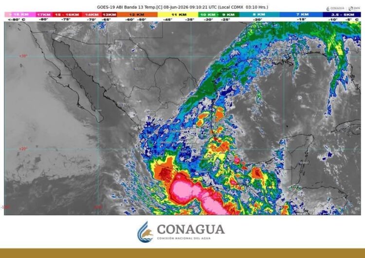 BORIS GANA FUERZA Y PROVOCA ALERTA POR LLUVIAS INTENSAS.