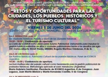 SAN LUIS CAPITAL SERÁ SEDE DE ENCUENTRO NACIONAL SOBRE PATRIMONIO Y TURISMO CULTURAL