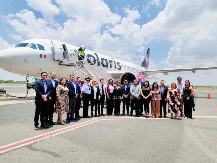 SAN LUIS POTOSÍ AMPLÍA SU CONECTIVIDAD AÉREA CON CINCO NUEVAS RUTAS DE VOLARIS