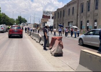 CIERRES VIALES POR PROTESTA EN LA ZONA DE LA ALAMEDA.