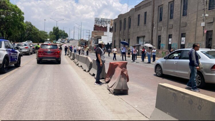 CIERRES VIALES POR PROTESTA EN LA ZONA DE LA ALAMEDA.