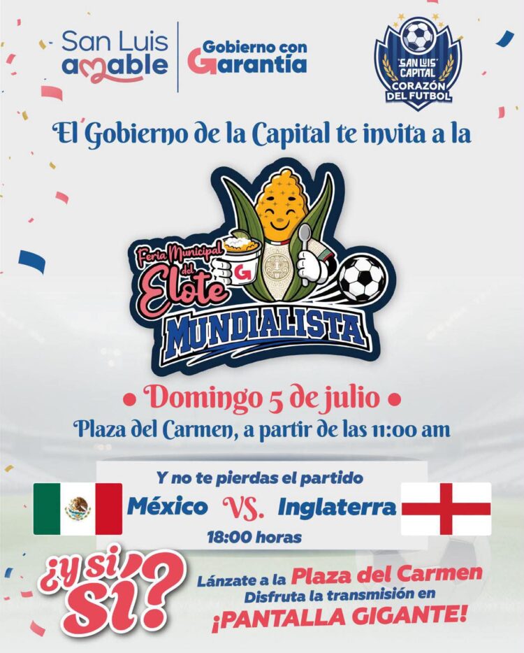 ENRIQUE GALINDO INVITA A VIVIR CON ALEGRÍA Y RESPONSABILIDAD EL MÉXICO VS INGLATERRA EN SAN LUIS CAPITAL