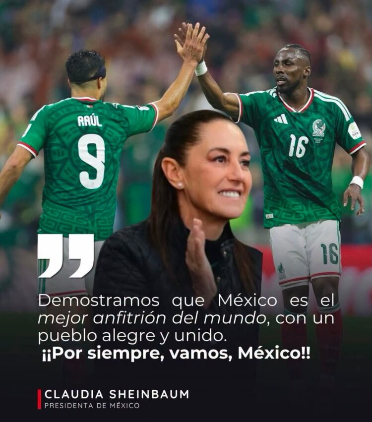 MÉXICO SE DESPIDE DEL MUNDIAL CON LA FRENTE EN ALTO Y EL CORAZÓN DE TODO UN PAÍS.