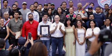 SAN LUIS POTOSÍ SE LLENA DE ARTE CON MURALES EN  EL PASAJE ZARAGOZA.