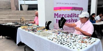 EL MERCADITO INCLUSIVO SIGUE ABRIENDO OPORTUNIDADES PARA EMPRENDEDORES POTOSINOS.