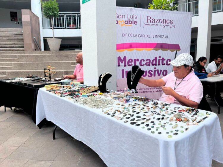 EL MERCADITO INCLUSIVO SIGUE ABRIENDO OPORTUNIDADES PARA EMPRENDEDORES POTOSINOS.