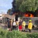 INCENDIO EN VULCANIZADORA DE LA COLONIA INDUSTRIAL AVIACIÓN