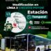 REDMETRO AJUSTA DESDE HOY EL RECORRIDO DE LA LÍNEA 3 POR OBRAS EN LA GLORIETA DE LA FAMILIA