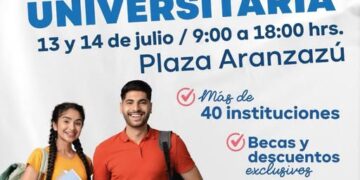 LA FERIA UNIVERSITARIA 2026 LLEGARÁ A PLAZA DE ARANZAZÚ CON MÁS DE 40 INSTITUCIONES.