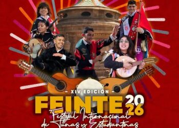 TODO LISTO PARA QUE SAN LUIS CAPITAL RECIBA A TUNAS Y ESTUDIANTINAS DE MÉXICO, PORTUGAL Y CHILE