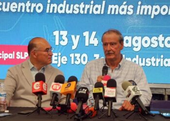 VICENTE FOX DESTACA VISIÓN DE SAN LUIS CAPITAL PARA IMPULSAR LA VINCULACIÓN EMPRESARIAL