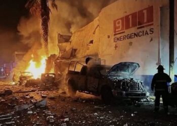 EXPLOSIÓN EN COMANDANCIA DE ZACATECAS DEJA SIETE PERSONAS HERIDAS; SUSPENDEN CLASES Y ACTIVIDADES