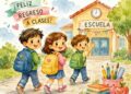 ESTUDIANTES REGRESAN A LAS AULAS.