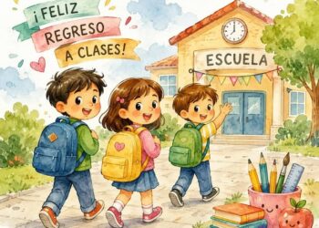 ESTUDIANTES REGRESAN A LAS AULAS.