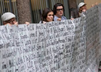 DENUNCIAN ACTITUD AGRESIVA DE GUARDIAS DE SEGURIDAD EN MACROPLAZA SAN LUIS