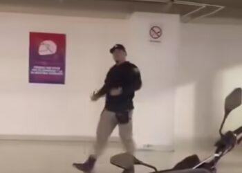 DENUNCIAN ACTITUD AGRESIVA DE GUARDIAS DE SEGURIDAD EN MACROPLAZA SAN LUIS