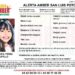ACTIVAN ALERTA AMBER PARA LOCALIZAR A UNA NIÑA DE 4 AÑOS DE EDAD