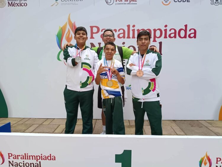 POTOSINOS SUMAN ORO, PLATA Y BRONCE EN PARA CICLISMO