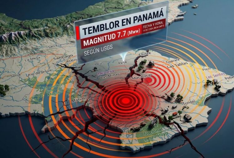TERREMOTO DE MAGNITUD 7.7 SACUDE PANAMÁ; REPORTAN DAÑOS EN ESCUELAS, HOSPITALES Y EDIFICIOS