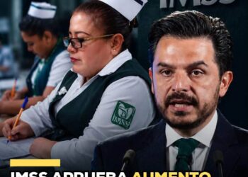 IMSS SUBE A 8% EL AUMENTO SALARIAL; TRABAJADORES LO RECHAZAN Y CONVOCAN A NUEVA MEGAMARCHA
