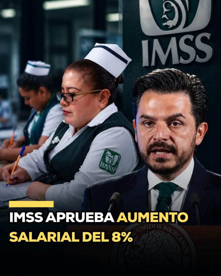 IMSS SUBE A 8% EL AUMENTO SALARIAL; TRABAJADORES LO RECHAZAN Y CONVOCAN A NUEVA MEGAMARCHA